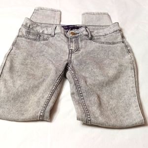 Zara Black washed jegging Size 4 Eur 36 skinny leg tight ankle Pre Owned slim